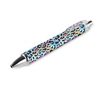 BHHJKK Elegante bella penna a sfera retrattile, con foglie autunnali e funghi freschi, 1 pezzo da 0,5 mm, comoda penna per scrittura liscia, forniture per ufficio per uomini e donne