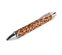BHHJKK Elegante bella penna a sfera retrattile, con foglie autunnali e funghi freschi, 1 pezzo da 0,5 mm, comoda penna per scrittura liscia, forniture per ufficio per uomini e donne