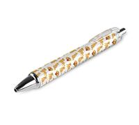 BHHJKK Golden Retriever - Penna a sfera retrattile, per uomo e donna, regalo per ufficio, 1 pezzo