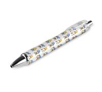 BHHJKK Happy Chanukah Holiday Penna a sfera retrattile per scrittura a sfera a inchiostro nero penne a sfera regali per studenti forniture di cancelleria per ufficio
