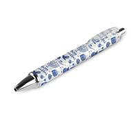BHHJKK Happy Chanukah Holiday - Penne a sfera a punta fine (0,5 mm), retrattile, per scrittura liscia, inchiostro nero, 2 pezzi