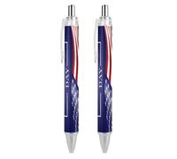 BHHJKK Happy President's Day - Penne a sfera a punta fine (0,5 mm), retrattili, con inchiostro gel, inchiostro nero, 4 pezzi