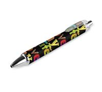 BHHJKK I Love My Wife - Penna a sfera retrattile, con fusto rotondo, punta fine, 0,5 mm, 4 pezzi