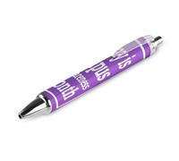 BHHJKK May Is Lupus Awareness Month - Penna a sfera a punta fine (0,5 mm), retrattile, liscia, inchiostro gel, 1 pezzo