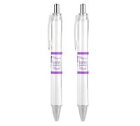 BHHJKK May Is Lupus Awareness Month - Penna a sfera a punta fine (0,5 mm), retrattile, liscia, inchiostro gel, 1 pezzo