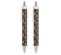 BHHJKK Native American Heritage Month Indigenous Pride Penna a sfera retrattile Penna a sfera a inchiostro nero Penne a sfera Regali per studenti Forniture di cancelleria per ufficio
