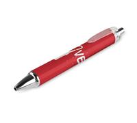 BHHJKK Penna a sfera con motivo a segno d'amore tie dye a punta fine (0,5 mm), penna retrattile liscia per scrittura a inchiostro nero, 1 pezzo