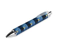 BHHJKK Penna a sfera retrattile con scritta "Lighthouse in the Night", inchiostro nero, idea regalo per studenti, cancelleria per ufficio, 4 pezzi