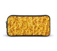 BHHJKK Piccolo astuccio per penne, maccheroni e formaggio, con cerniera, organizer portatile per cancelleria e cosmetici, per ufficio e viaggio, Stile(523), Taglia unica, Astucci per matite