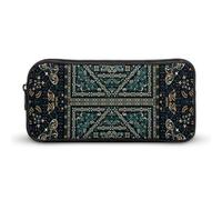 BHHJKK Piccolo astuccio portapenne con cerniera, grande capacità, con teschio, teschio, amore, scheletro, trousse, organizer per cancelleria per ufficio e viaggio, Stile(584), Taglia unica, Astucci