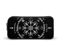 BHHJKK Piccolo astuccio portapenne con cerniera, grande capacità, con teschio, teschio, amore, scheletro, trousse, organizer per cancelleria per ufficio e viaggio, Stile(583), Taglia unica, Astucci
