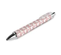BHHJKK Westie Dogs - Penna a sfera retrattile, con inchiostro nero, idea regalo per studenti, cancelleria per ufficio, 4 pezzi