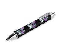 BHHJKK Witches Be Crazy Funny Witch Penna a sfera retrattile portatile inchiostro blu penna a sfera Penne da lavoro per casa ufficio 1 PZ