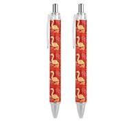 BHHJKK Year Of The Snake 2025 Happy Chinese New Year 2025 Penna a sfera retrattile portatile inchiostro nero penna a sfera penne da lavoro per cancelleria per ufficio regali, 4 pezzi