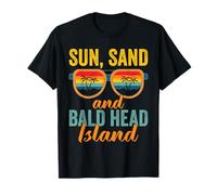 BHI Lover Vacanze estive Sun Sand Bald Head Island Maglietta