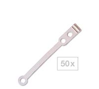 BHK Gomme di ricambio piatte Corto, per gli avvolgitori corti. 50 pezzi per confezione.