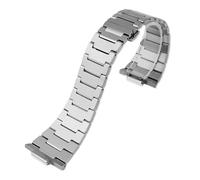 BHMIRUI HTHRRFE Cinturino in acciaio inossidabile compatibile con Tissot PRX Series Super Player T137.410/407 T137.210 Bracciale in metallo for uomo e donna(Silver,12mm)