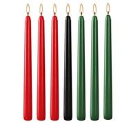BHOLI Kwanzaa, Set di 7 Kwanzaa, Kwanzaa, Kinara Kwanzaa, coniche Kwanzaa, decorazioni con 3 colori per le vacanze a casa