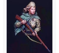 Bhowsa 1/10 Kit modello in resina di busto di soldato sovietico della seconda guerra mondiale non verniciato e non assemblato //i7f9w5