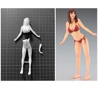 Bhowsa 1/12 Kit Modello in Resina di Soldato Agente Donna di Fantascienza Non Verniciato e Non assemblato (1 Persona)//Z5R7i30