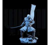 Bhowsa 1/24 Samurai giapponese antico Kit modello resina non dipinto e non assemblato //G8Oi7k1