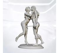 Bhowsa 1/35 Kit modello in resina di soldato donna di fantascienza non verniciato e non assemblato (2 persone) //F9s7lj39