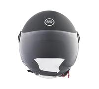 BHR Casco Demi-Jet, Casco Scooter 832 MINIMAL | Omologato ECE 22.06, Leggero e Compatto, Ideale per Città e Sottosella, Uomo e Donna, Casco Moto e Motorino