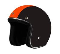 BHR Retro' 711 94017 Casco Demi-Jet da uomo, XL, Arancio Opaco B
