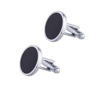 BHSTTNIXP Gemelli neri da uomo, gemelli da uomo, classici accessori per camicia da uomo, per padre, marito, fidanzato, fratello