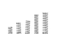 BHUPWZE 65 Mn, molla in acciaio con diametro di 1,4 mm, micro piccolo ammortizzatore a compressione e ritorno a pressione (70 mm, 12 mm, 1,4 mm (10 pezzi)