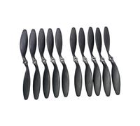 BHVGPVNZF 10 Pezzi/Lotto 8060 Eliche da 8 Pollici in Nylon, Compatibili con RC, Aeroplano Quadcopter 8x6 RC Airplane Eliche Pale