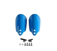 BHYYDS Paramani per Harley Touring Road Glide FLTRX CVO FLTRXSE ST FLTRXSTSE protezioni per maniglie deflettori antivento Paramani per moto(Fastback Blue)