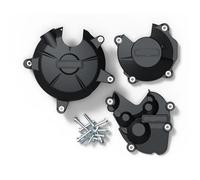 BHYYDS Per Kawasaki Ninja ZX6R 636 2024-2025 Protezione Motore per Moto Coperchio di Protezione del Motore(Matte Black)