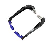 BHYYDS Per Y&AMAHA Kawasaki Protezione per leve freno e frizione manubrio moto in fibra di carbonio Paramani per moto(Arancia)