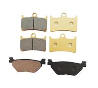 BHYYDS Per Y&AMAHA XV1900 XV1900A XV1900C XV1900M XV1900S XV1900V XV1900W XT1200Z XT1200ZE XTZ12 2006-2023 Pastiglie Freno A Disco Anteriori E Posteriori Pastiglie freni per moto(1 set)