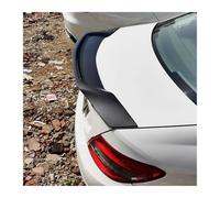 BHYYDS Spoiler Posteriore per M&ercedes B&Enz W204 Classe C C180 C200 C220 C63 2008-2013 Spoiler in Fibra di Carbonio Nero Lucido (Carbon Fiber Look)