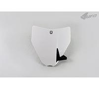 Porta-Numeros Anteriore UFO Bianco Husqvarna tc85 per Moto Motocicletta