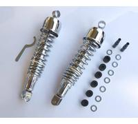 Bi Ammortizzatori Regolabili Moto 335MM Chromes Occhiello/Forcella Si / SHK03CH