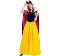 bi bi hou Donna Abito da Principessa Biancaneve Vestito da Biancaneve Principessa Costume Festa di Natale Compleanno Halloween Carnevale Party Stage Performance Cosplay Costume Adulto