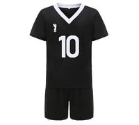 bi bi hou Haikyuu Cosplay Costume Inarizaki Maglia T-shirt et Short Rintaro Suna Cosplay Inarizaki High School Uniforme da Pallavolo Sportwear Halloween Carnevale Party Performance Costume
