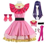 bi bi hou Hoshino Ai Cosplay Costume Completo con Parrucca Anime Oshi No Ko Cosplay Costume Ai Hoshino Cosplay Uniforme Natale Halloween Carnevale Party Stage Performance Abiti