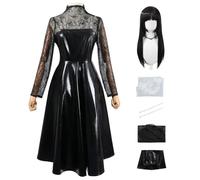 bi bi hou Osaragi Cosplay Costume Completo con Parrucca Anime Sakamoto Days Cosplay Costume Osaragi Uniforme Abito Gotico Nero Natale Halloween Carnevale Party Stage Performance Adulto