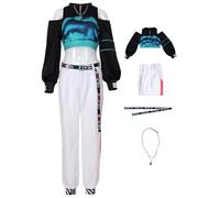 bi bi hou Project Sekai Cosplay Costume Shiraishi An Cosplay Outfit Personaggi del Gioco An Shiraishi Uniforme Natale Halloween Carnevale Party Stage Performance Anime Costume