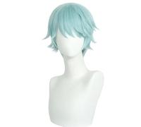 bi bi hou Saja Boys Baby Cosplay Parrucca Verde 30cm Lungo Anime KPop Demon Hunters Cosplay SajaBoys Baby Wig Natale Halloween Carnevale Party Performance Accessori Anime Parrucca Adulti