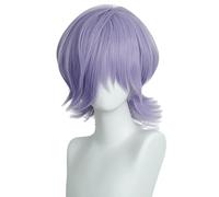 bi bi hou Saja Boys Mystery Cosplay Parrucca Viola 35cm Lungo Anime KPop Demon Hunters Cosplay SajaBoys Mystery Wig Natale Halloween Carnevale Party Performance Accessori Anime Parrucca Adulti