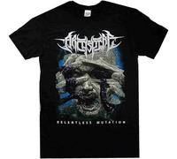 BI BI MIAO Archspire Relentless Mutation Aust TOU Death Metal Unisex 100% Cotton Short-Sleeve T-Shirts Black XL