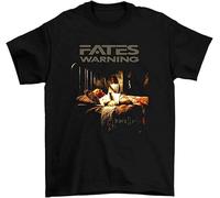 BI BI MIAO Fates Warning Parallels Unisex 100% Cotton Short-Sleeve T-Shirts Black XXXL