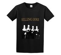 BI BI MIAO Killing Joke Unisex 100% Cotton Short-Sleeve T-Shirts Black M