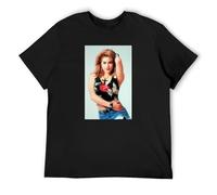 BI BI MIAO Married with Children Kelly Cross Retro TV Show al Bundy Unisex 100% Cotton Short-Sleeve T-Shirts Black L