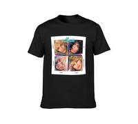 BI BI MIAO Poison Look What The Cat Dragged Music Unisex 100% Cotton Short-Sleeve T-Shirts Black XXXL